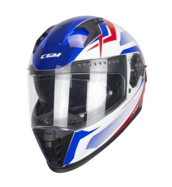 Casco Integral 311G  BLAST SPORT / Blanco Azul