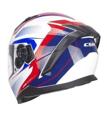 Casco Integral 311G  BLAST SPORT / Blanco Azul