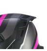 Casco Integral 363 SHOT RUN / Negro Fucsia Fluo Opaco