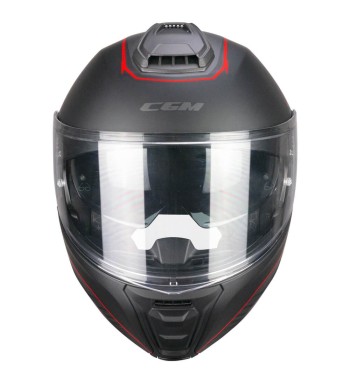 560G  MAD RIDE / Negro Rojo Opaco