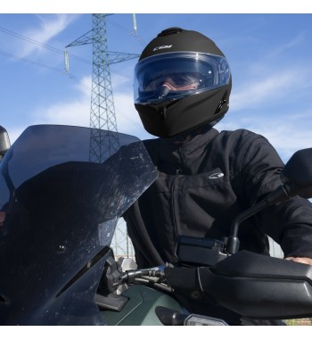 Casco Modular 568A  BER / Negro Opaco