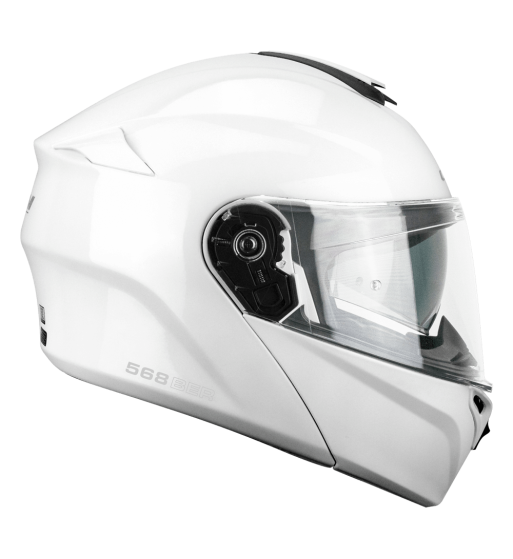 Casco Modular 568A BER / Blanco Lucido
