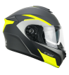 Casco Modular 568G BER DRESDA / Grafito Amarillo Fluo Opaco