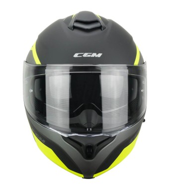 Casco Modular 568G BER DRESDA / Grafito Amarillo Fluo Opaco
