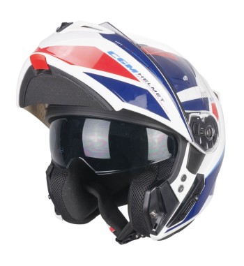 Casco Modular 568S BER SPORT / Blanco Azul
