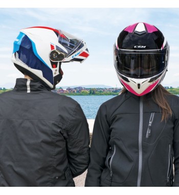 Casco Modular 568S BER SPORT / Negro Fucsia Fluo