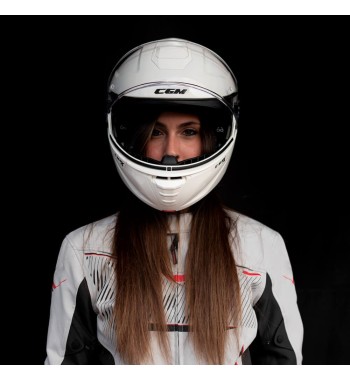 Casco Modular 569A C-MAX / Blanco Lucido