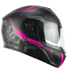 Casco Modular 569G C-MAX  CITY / Negro Fucsia Fluo Opaco