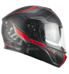 Casco Modular 569G C-MAX  CITY / Negro Rojo Opaco