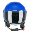 Casco jet 261A MINI MONO / Azul Opaco