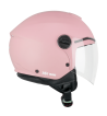 Casco jet 261A MINI MONO / Rosa Opaco