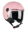 Casco jet 261A MINI MONO / Rosa Opaco