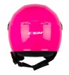 Casco jet 261A  MINI MONO / Fucsia