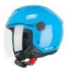 Casco jet 261A MINI MONO / Celeste