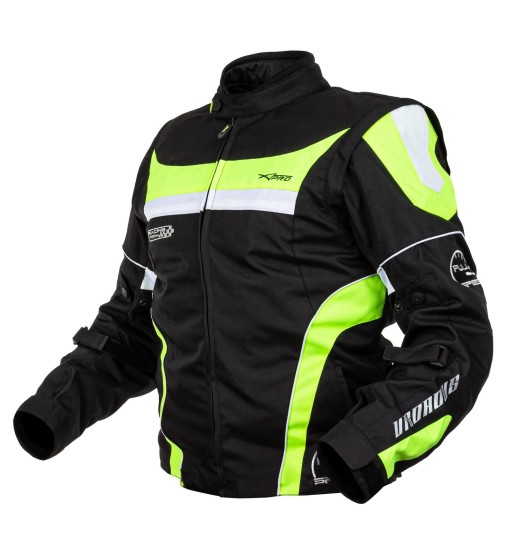 Chaqueta cordura VIGOROUS  Nero/ Giallo Fluo