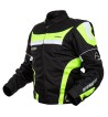 Chaqueta cordura VIGOROUS  Nero/ Giallo Fluo