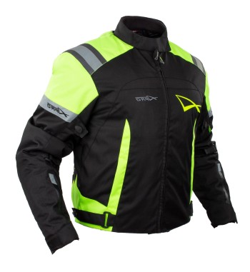 Chaqueta cordura GTS  Nero / Fluo