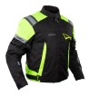 Chaqueta cordura GTS  Nero / Fluo