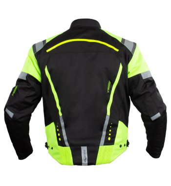 Chaqueta cordura GTS  Nero / Fluo
