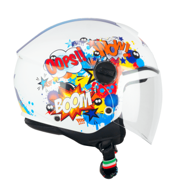 Casco jet 261G MINI COMICS...