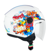 Casco jet 261G MINI COMICS / Azul Blanco