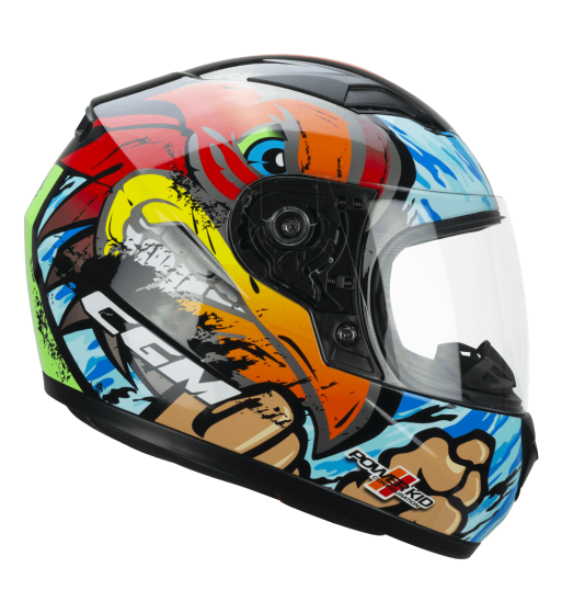 Casco Integral 265 LUCKY BOXER / Azul Rojo Verde