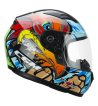 Casco Integral 265 LUCKY BOXER / Azul Rojo Verde