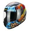 Casco Integral 265 LUCKY BOXER / Azul Rojo Verde
