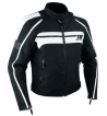 Chaqueta cordura Time 73 / Negro Blanco