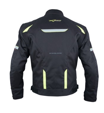 Cazadora en cordura IMPACT /  Negro Fluo
