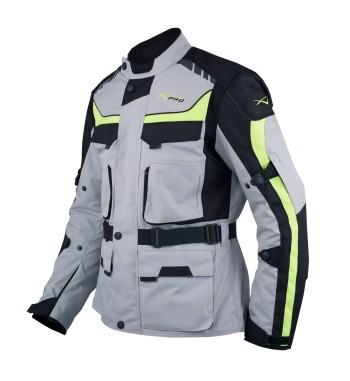 Chaqueta en cordura WATER EXHAUST / Gris