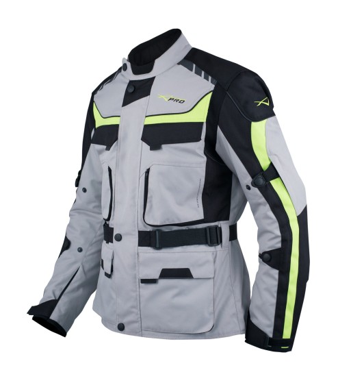 Chaqueta en cordura WATER EXHAUST / Gris