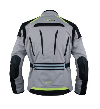 Chaqueta en cordura WATER EXHAUST / Gris
