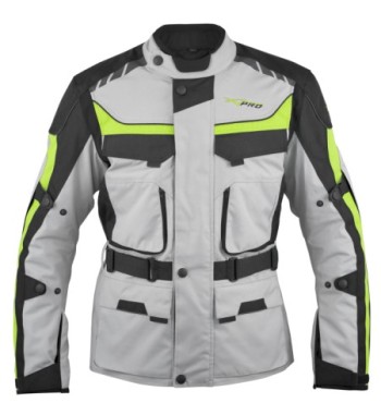 Chaqueta en cordura WATER EXHAUST / Gris