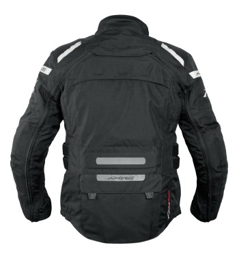 Chaqueta Touring de cordura Turatek / Negro