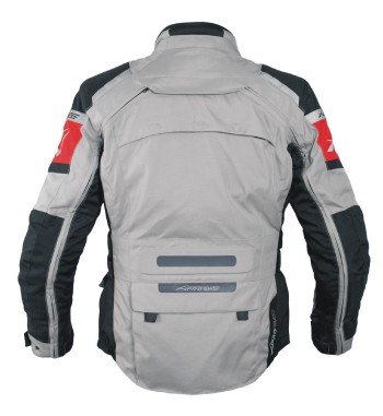Chaqueta Touring de cordura Turatek / Gris