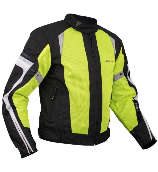Chaqueta de cordura verano EOLO/ Nero Fluo