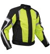 Chaqueta de cordura verano EOLO/ Nero Fluo