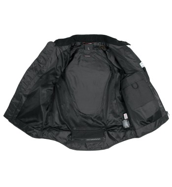 Cazadora en cordura DIABLEX / Negro Rojo