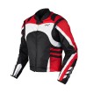 Cazadora en cordura DIABLEX / Negro Rojo