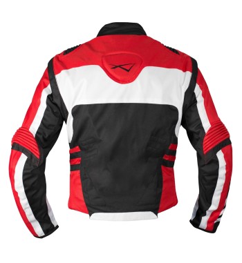 Cazadora en cordura DIABLEX / Negro Rojo