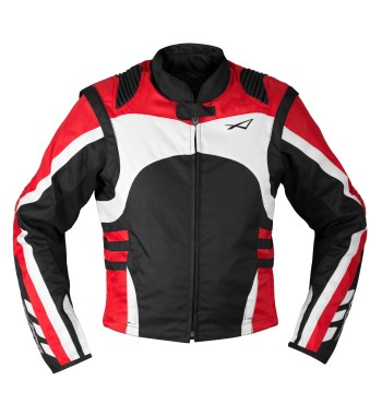 Cazadora en cordura DIABLEX / Negro Rojo