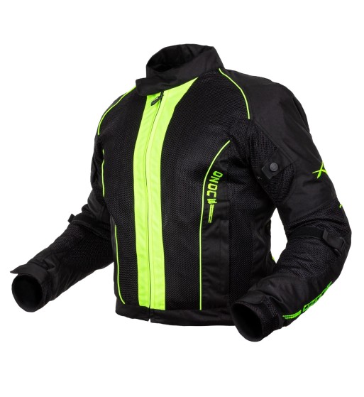 Chaqueta de cordura verano OZONE / Nero Fluo