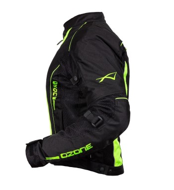 Chaqueta de cordura verano OZONE / Nero Fluo