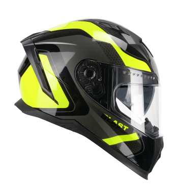 Casco Integral 311R  BLAST RACE / Negro Amarillo Fluo