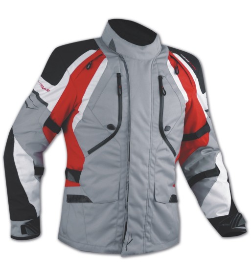 Chaqueta en cordura SPECIAL / Gris - Rojo