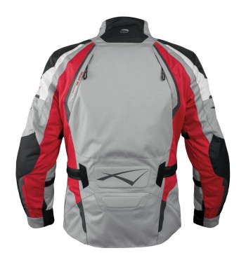 Chaqueta en cordura SPECIAL / Gris - Rojo