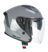 Casco jet 127 DEEP MONO  / Gris Lucido