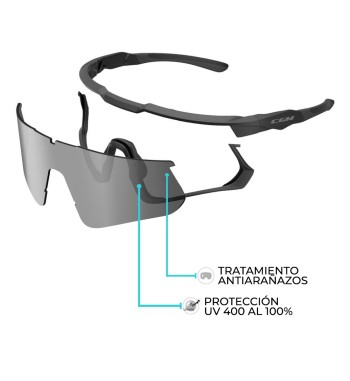 771A HIT  FOTOCROMATICO / Negro Iridium Plus Blu