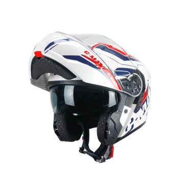 Casco Modular 569G C-MAX CITY / Azul Blanco Rojo